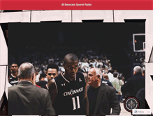 Tablet Screenshot of bearcatssportsradio.com